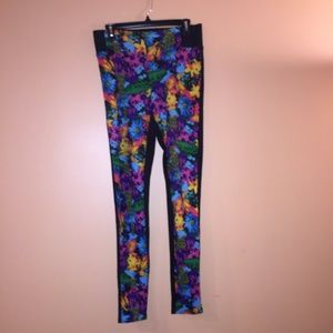 NICKI MINAJ Floral Leggings